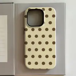 Luxury Ins Berry Dot Hot Phone Case - Premium Double - Layer Cover - iPhone 14 Plus (FLR - 326FLR2501090206)