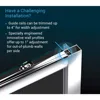 Semi-Frameless Sliding Shower Door, Clear Glass in Chrome Product Dimensions ‎1 x 54 x 72 inches 105.82 Pounds 6