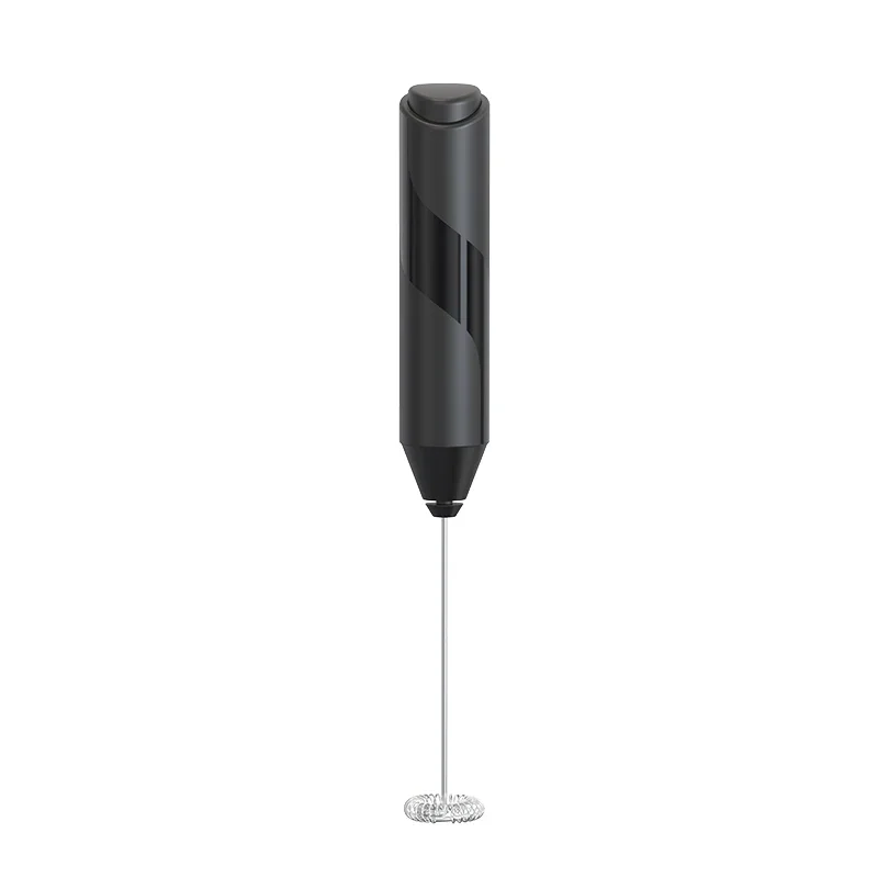 Electric Milk Frother,Dry Battery, Stainless Steel + ABS Automatic Handheld Milk Frother, 2