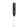 Electric Milk Frother,Dry Battery, Stainless Steel + ABS Automatic Handheld Milk Frother, 2