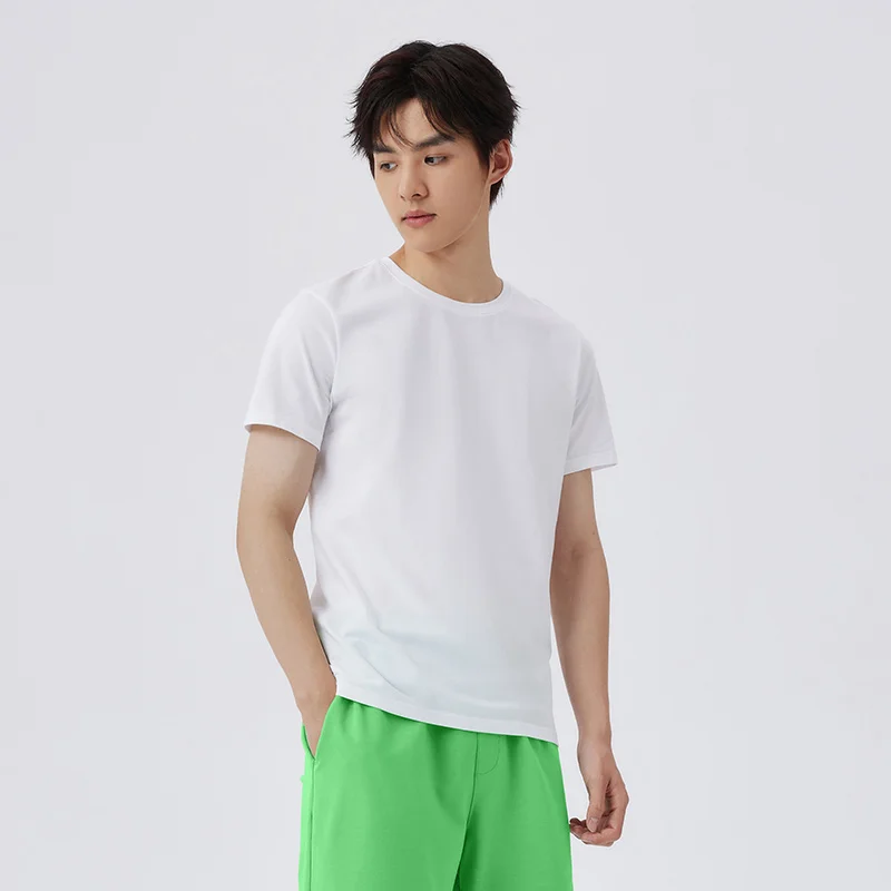 Mens pajamas cotton short sleeved shirt Men Spring Cotton Short Sleeve T Shirt