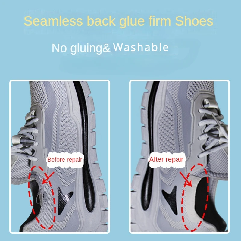 Sneakers Upper Repair Subsidy Shoes Hole Sneakers Insoles Patch Heel Pads Heel Sticker Protector Adhesive Patch Repair Foot Care shoe repair patches shoe repair patch shoe repair stickers
