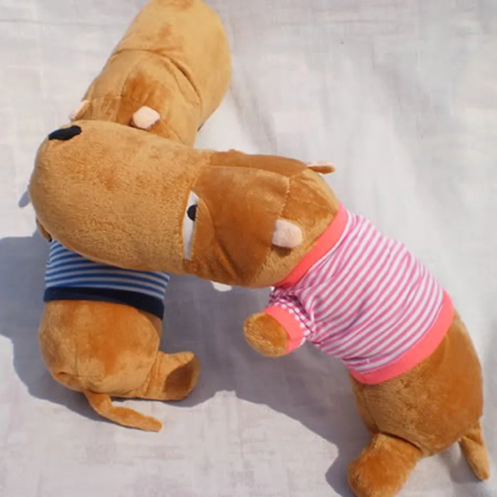 50cm Dog Pillow Gift for Lover Girl Cute Stripper Clothes Love Big Head Stuffed lover Toys Soft Doll Product for Women Cushion