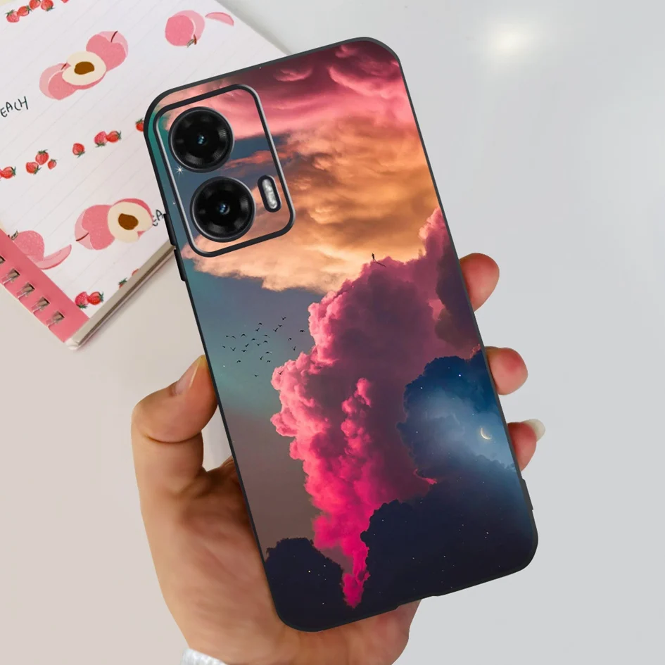 Cute Cartoon Cat Butterfly Soft Silicone Bumper Protective Phone Case