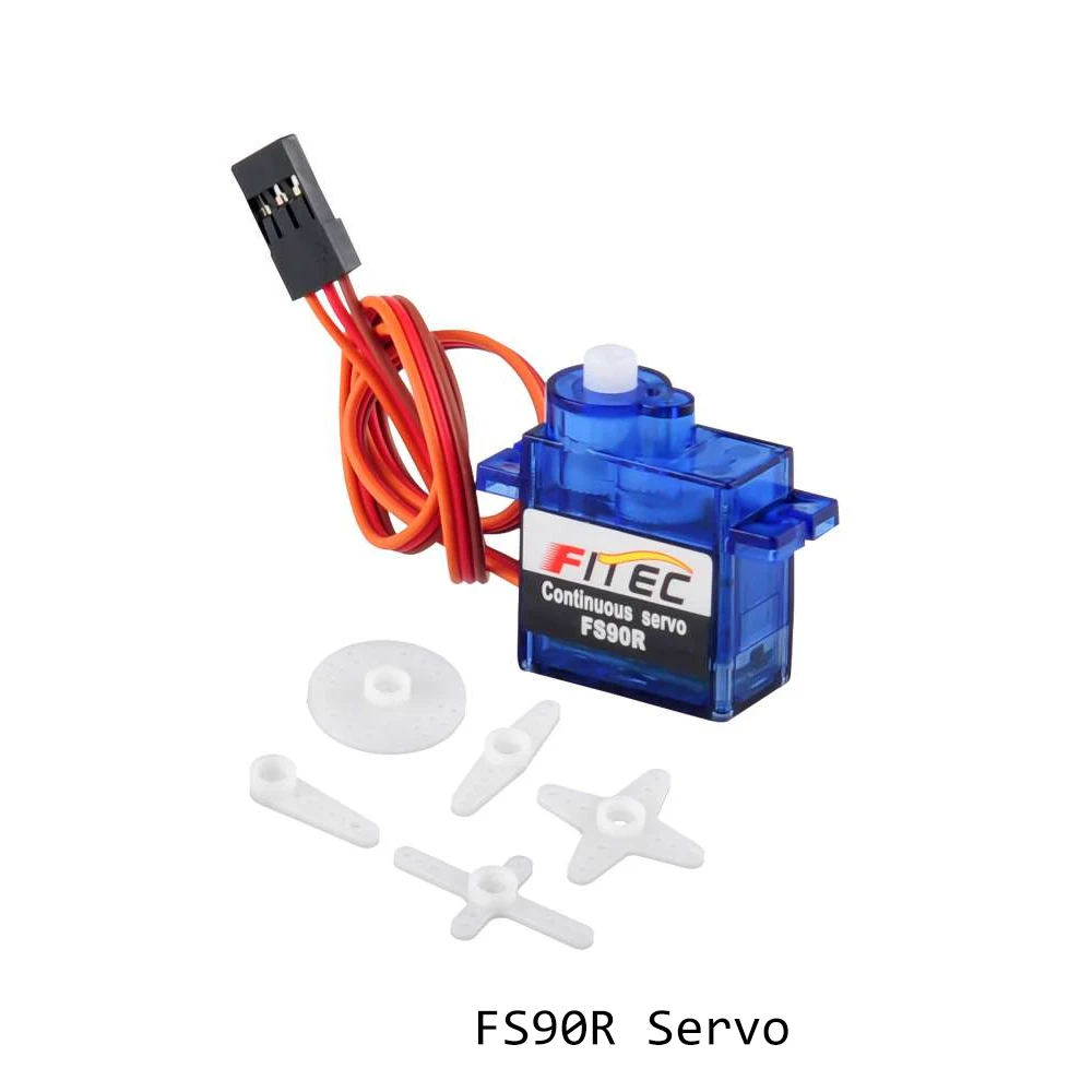 Feetech FS90R Analog Servo / FT90R Digital Servo 360 Degree Continuous Rotation Micro RC for RC Drones Toy Robots