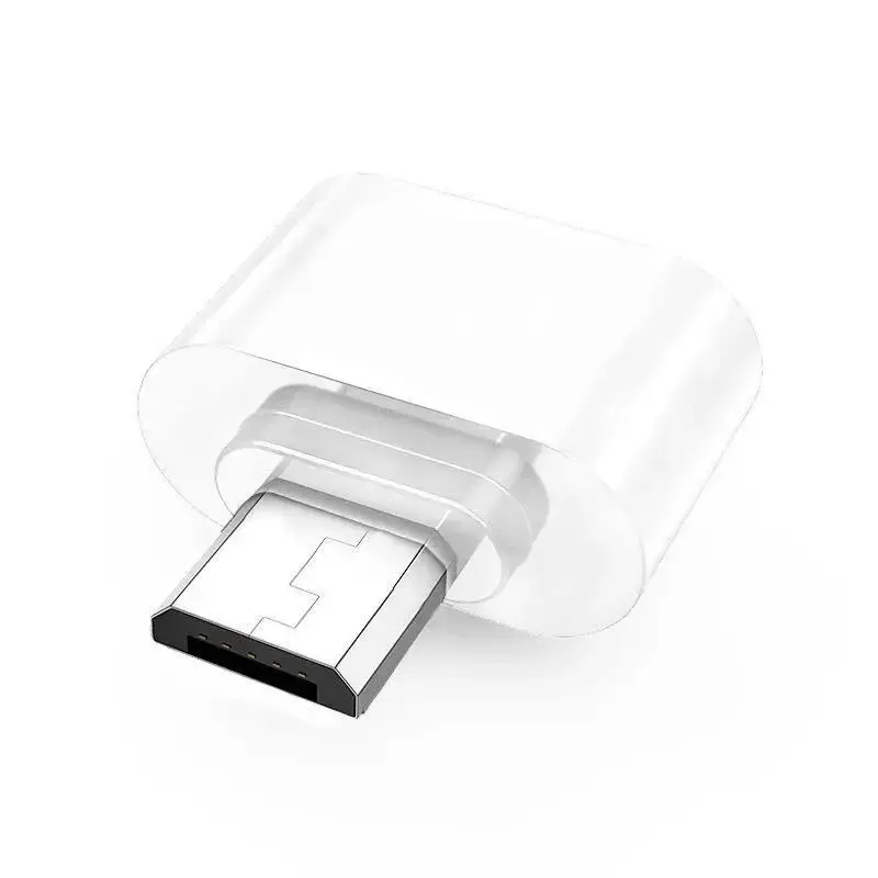 1/5PCS Micro Male To USB-A 2.0 Female Mini OTG Data Connector Converter Cable Adapter For Tablet PC Android Mobile Phone Plug