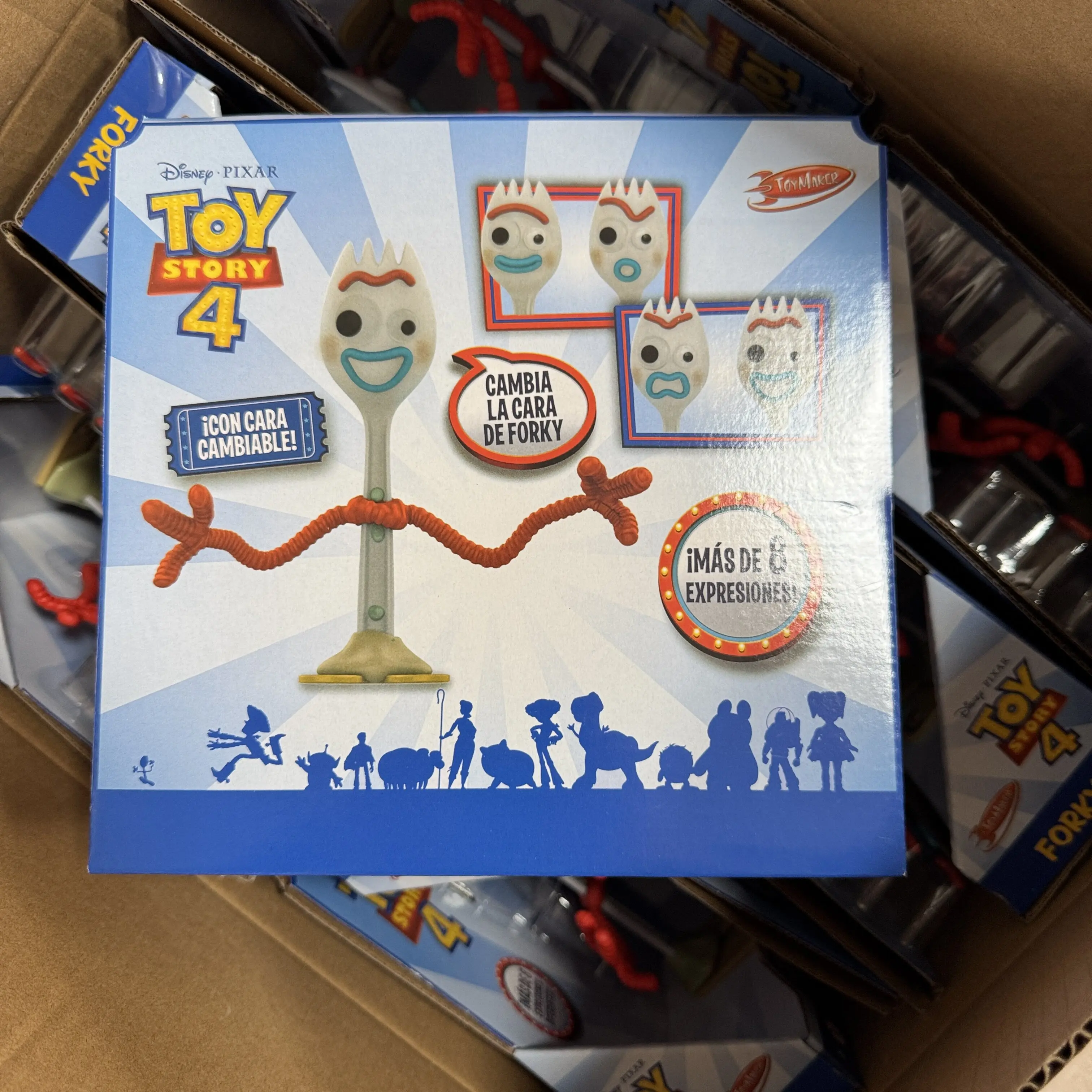 18cm Toy Story5 Original Forky Woody Buzz Interchangeable Toy Action Figure Anime Figurine Doll Gift - 2