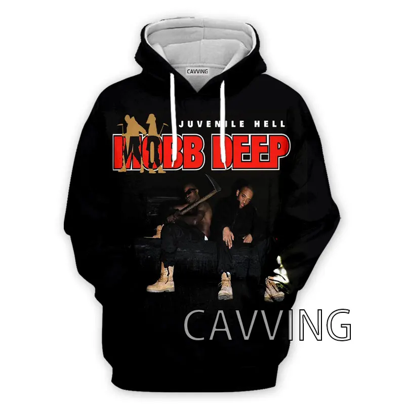 Mobb Deep  3D Printed  Hoodies Hooded Sweatshirts Harajuku Hoodie Sweatshirts HIP HOP Tops Clothing for  Women/men 3