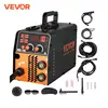 VEVOR MIG Welder 130A Portable Welding Machine 3 in 1 Combo MMA/MIG/LIFT TIG Flux Core Welder for Carbon Steel Stainless Steel 1
