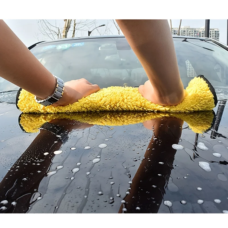 Car Washing Towel High-density Coral Fleece Double-sided Thickened Car Wiping Absorbent Glass Wiping Repair Shop Cleaning car washing towel microfiber car towel microfiber towels fiber towel fiber car wipes car drying towel glass cleaning towel