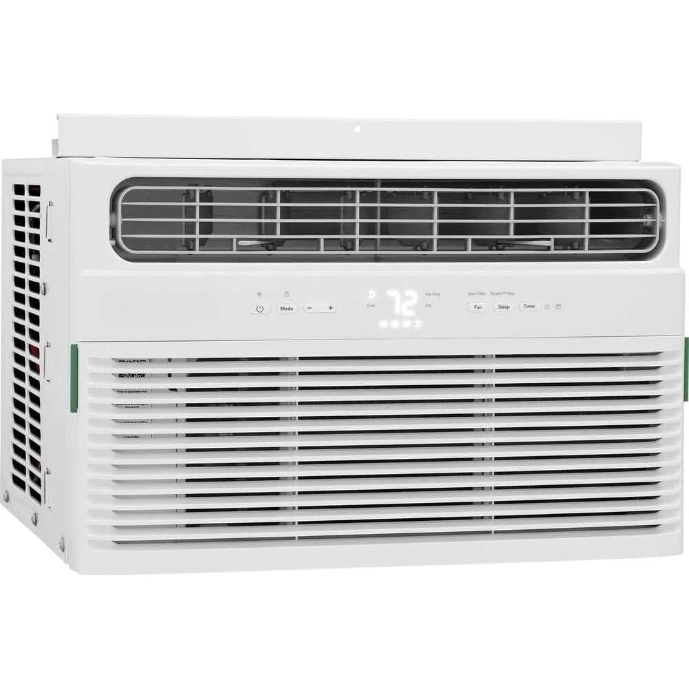 FHWW084TE1 Window Air Conditioner, New 2024 8,000 BTU, White Product Dimensions	16.3"D x 18.5"W x 13.2"H 2