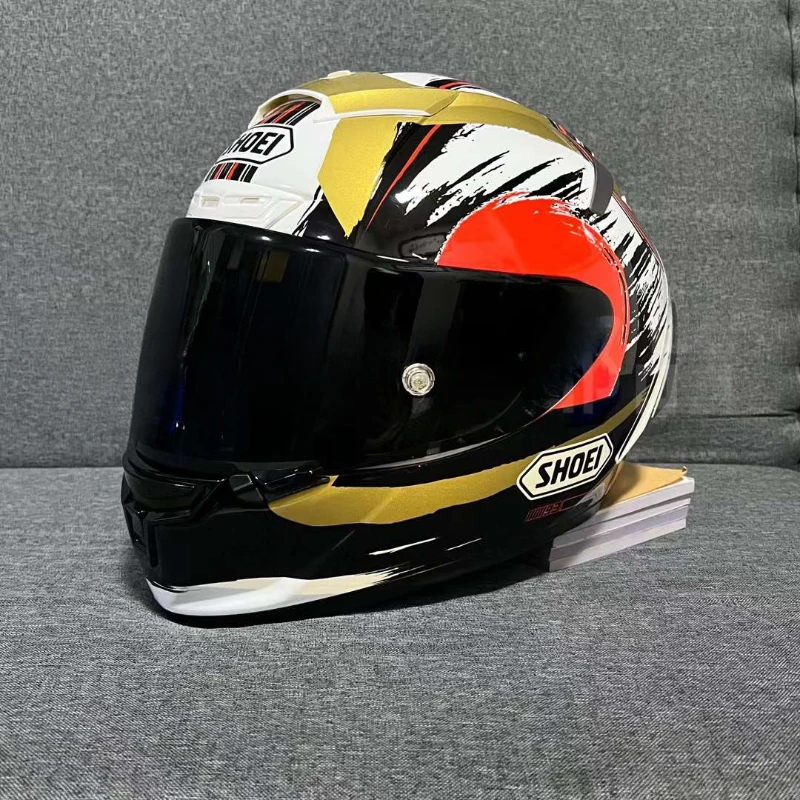 SHOEI X-14 MOTEGI2 マルケス　XL Shoei X-14 Marquez Motegi 2 Helmet Red | Shoei Full Face Street