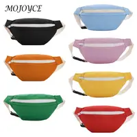 Casual Canvas Chest Bags Children Fanny Bum Purse Waist Solid Messenger Packs Daily Chest Waist Girl Cute Leisure Chest 1