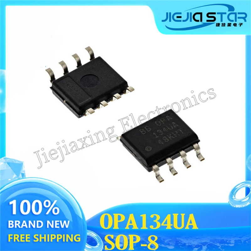 4PCS OPA134UA OPA134U OPA134 100% Brand New Original Operational Amplifier Chip SOP-8 Free Shipping Electronics Latest ICs 4pcs free shipping op777arz op777ar op777 high precision operational amplifier sop 8 100% brand new and original electronics