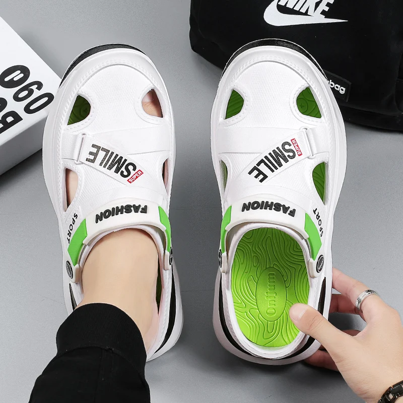 Men Outdoor Sandals Slippers Beach Garden Shoes