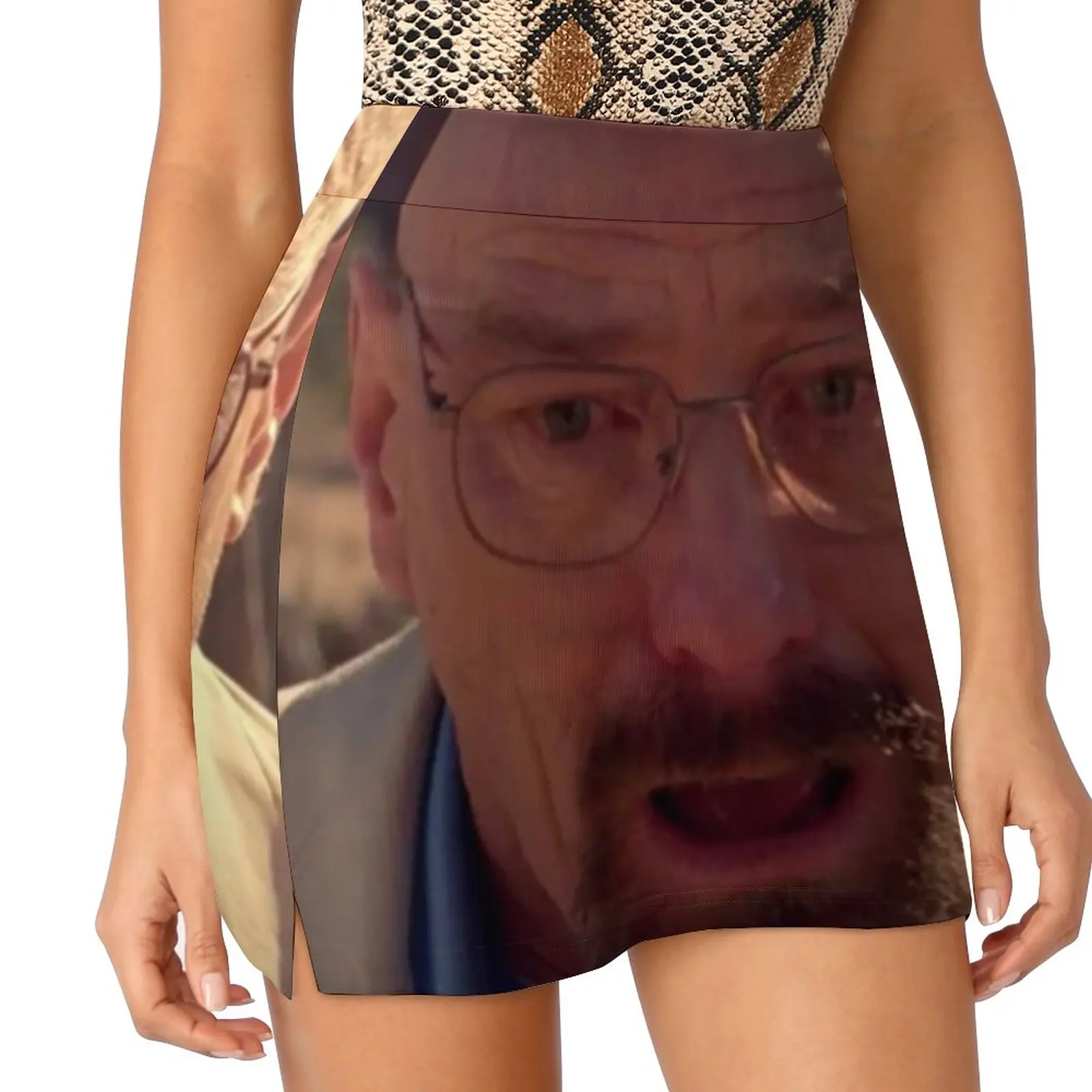 

Walter White Shocked Light proof trouser skirt rave outfits for women skirt set women's golf wear summer
