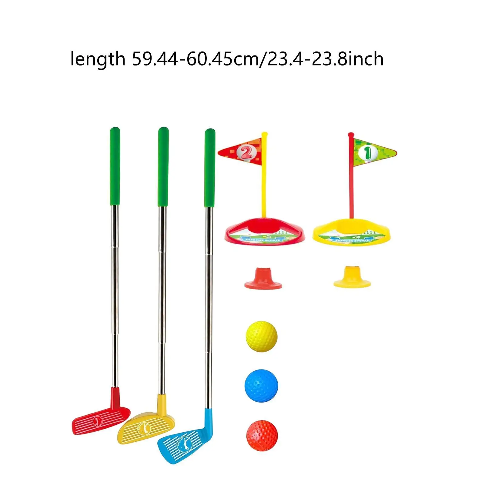 Kids Golf Club Set Gifts Multifunction Golf Toys for Family Backyard Garden