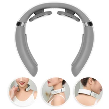 

Electric Neck Shoulder Massager Cervical Vertebra Pain Relief Hot Compress For Health Care Relaxation Physiotherapy Instrument