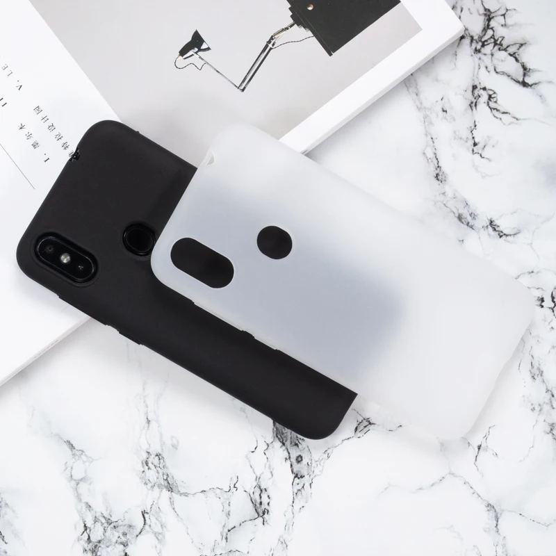 Custodia In TPU Per Oukitel C15 Pro - Cover Morbida Antiurto, Sottile E Antiscivolo, Ritagli Precisi (Nero) - 2