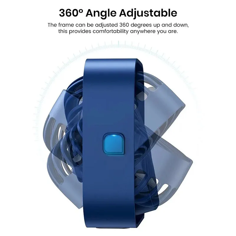 Desktop small fan natural air mini portable usb charging office desk silent handheld fan cooling fan gaming cooling fan
