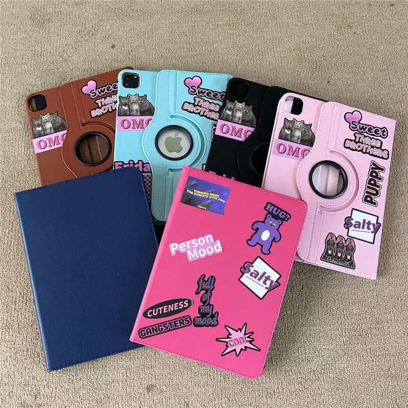 Suporte Giratório Capa Tablet Ipad Pro 11 Case Ipad Air 10.9 10 10th Generation Cases 2023 2023 2023 - Imagem 4