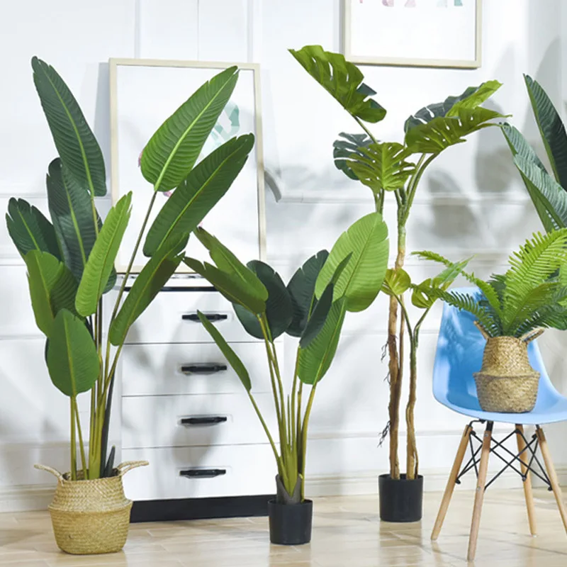 Green Artificial Plant Decoration Room Large Artificial Plants Living Room Artificial Plants