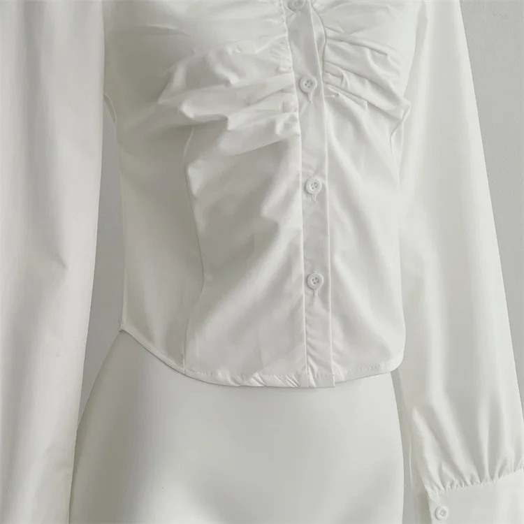 Y2K 3-piece Set Women Crop Coat Blazer White Shirt Halter Sleeveless Bodycon Midi Dress Autumn New Female Korean Chic Outfits