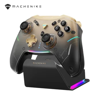 Machenike G5Pro V2 Wireless Gaming Controller for PC/NS/Mobile Hot-Swaptable Joystick 1000Hz Polling Rate With RGB Charging Dock 1