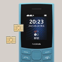 Nokia 105 4G 2023 Feature Phone Dual SIM Bluetooth 5.0 1450mAh FM Radio Call Recording with Hebrew Keyboard New And Original 2