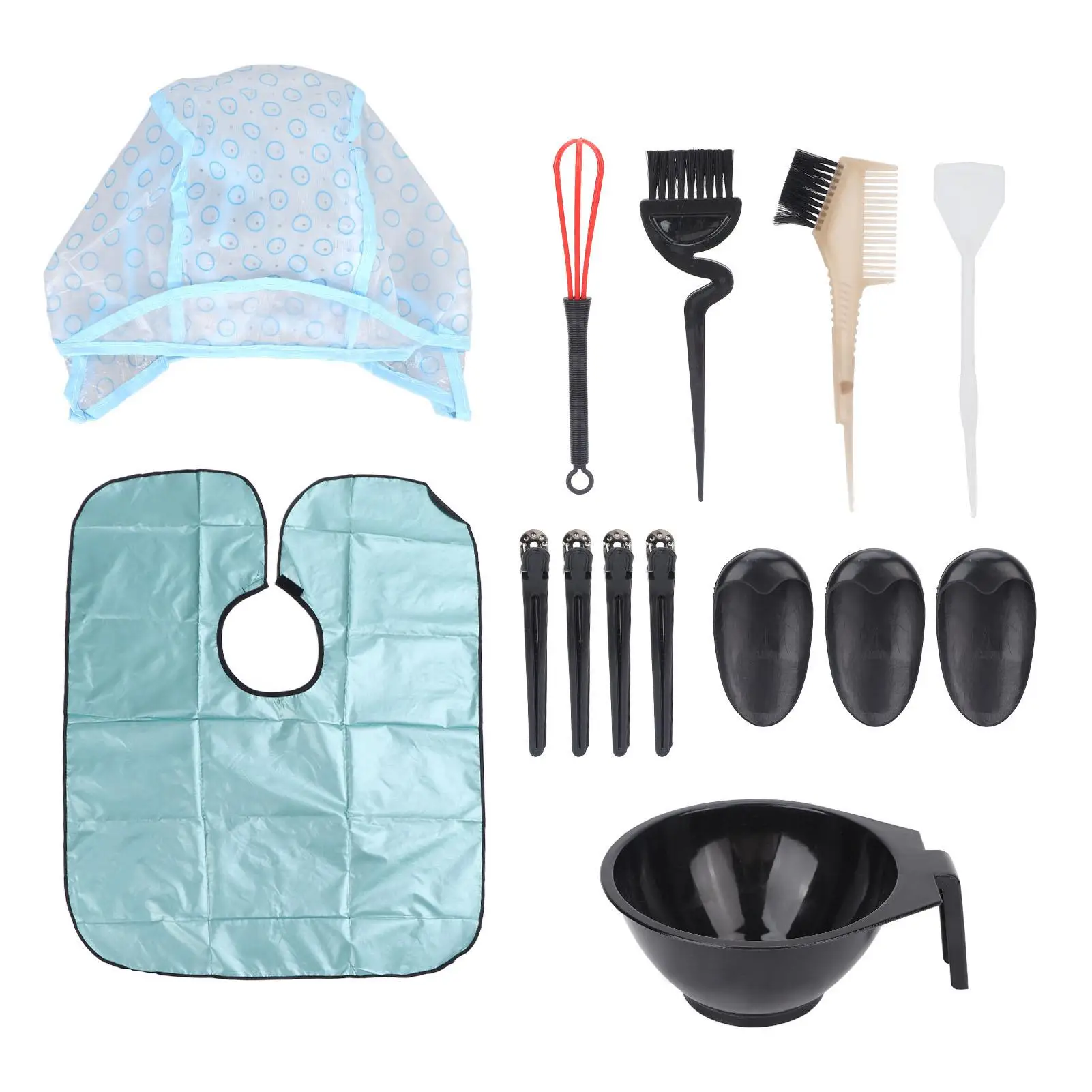 Reusable Hair Dye Brushes & Mixing Bowl Set-Safe, Stable Color Application for salon & Home Use