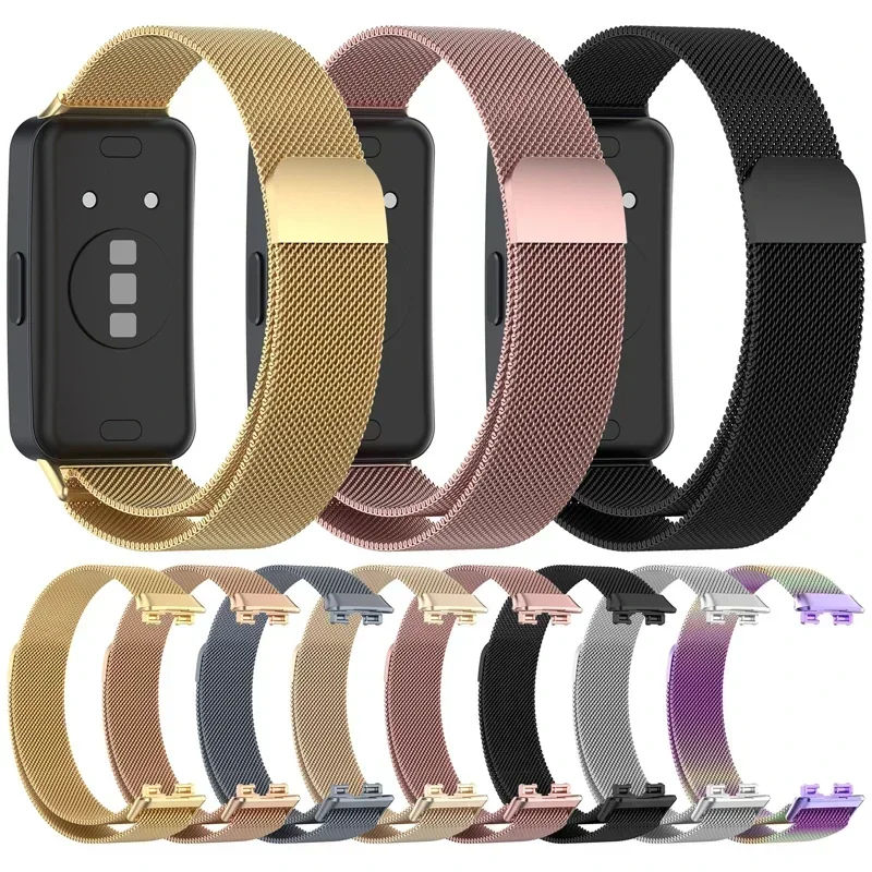 Milanese Loop Strap: Magnetic Stainless Steel Bracelet