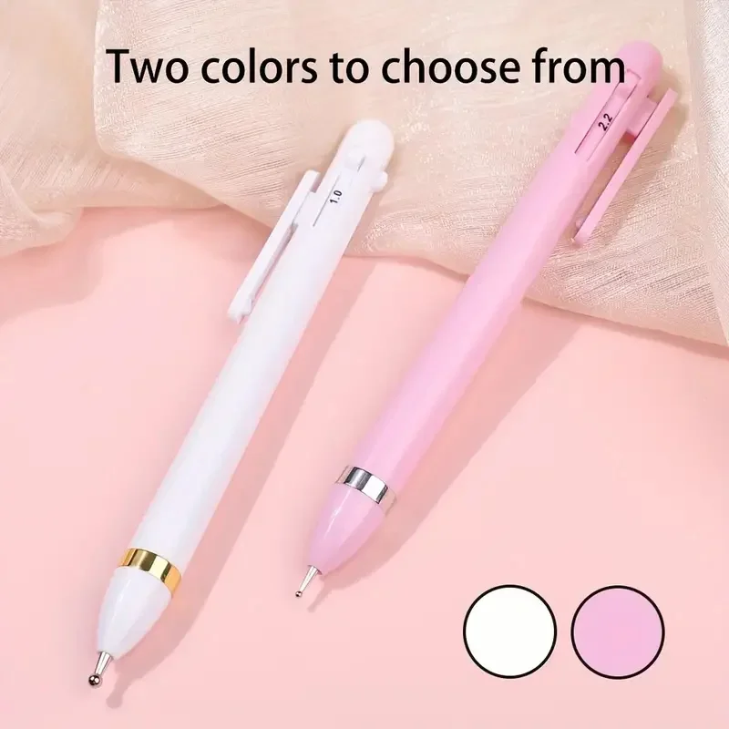 Description Picture 4 of item4 in 1 Nail Dotting Pen Creative DIY Nail Art Dotting Painting Tools Rotatable Ballpoint Dotting Tools Nail Point Drill Pen