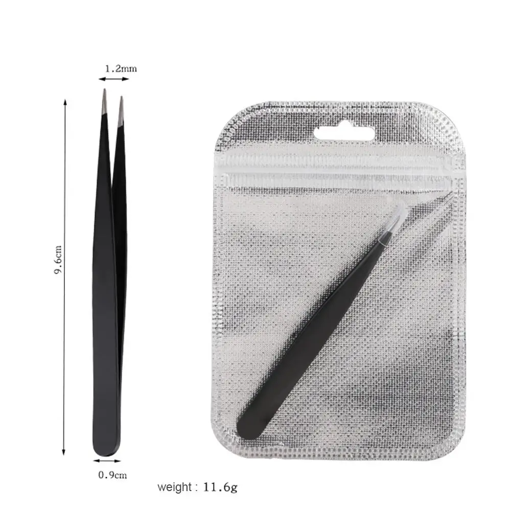 Eyebrow Tweezer Sharp Eyebrow Clip Stainless Steel Eye Brow Clips Professional Cosmetic Beauty Makeup Tool TSLM2 2