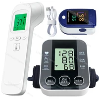 Digital Arm Blood Pressure Meter Cuff Medical Automatic Pressure Tonometer Tensiometer Heart Rate Pulse Meter BP Monitor Healthy 2