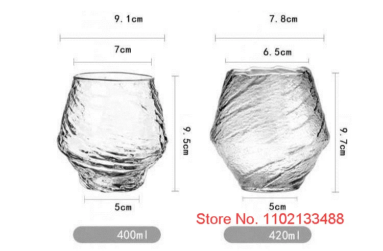 Description Picture 4 of itemFalling Sakura Brandy Snifter Whisky Glass Old Fashioned Wineglass Creative Wine Gifts Cognac Whiskey Cup Beer Mug Dropshipping