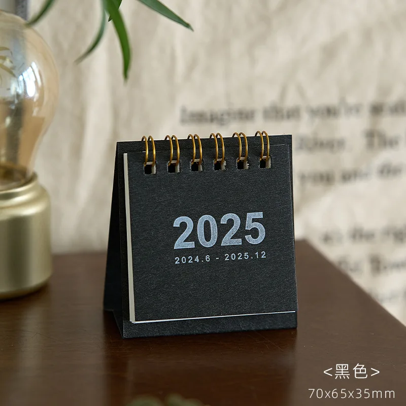 Desk Calendar 2025 Mini Portable