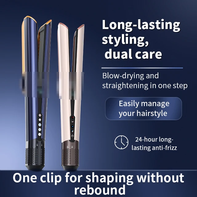 Peigne Lisseur Sèche-Cheveux HT01 Huaqiangbei Fer Plat Lisseur Ion Négatif Sans Dommage pour les Cheveux Utilisation Cheveux Secs et Humides 1