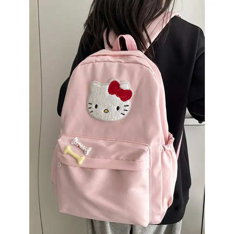 

Miniso Sanrio рюкзак с героями мультфильмов милые школьные рюкзаки для девочек учеников средней школы модные водонепроницаемые Рюкзаки для детей для девочек