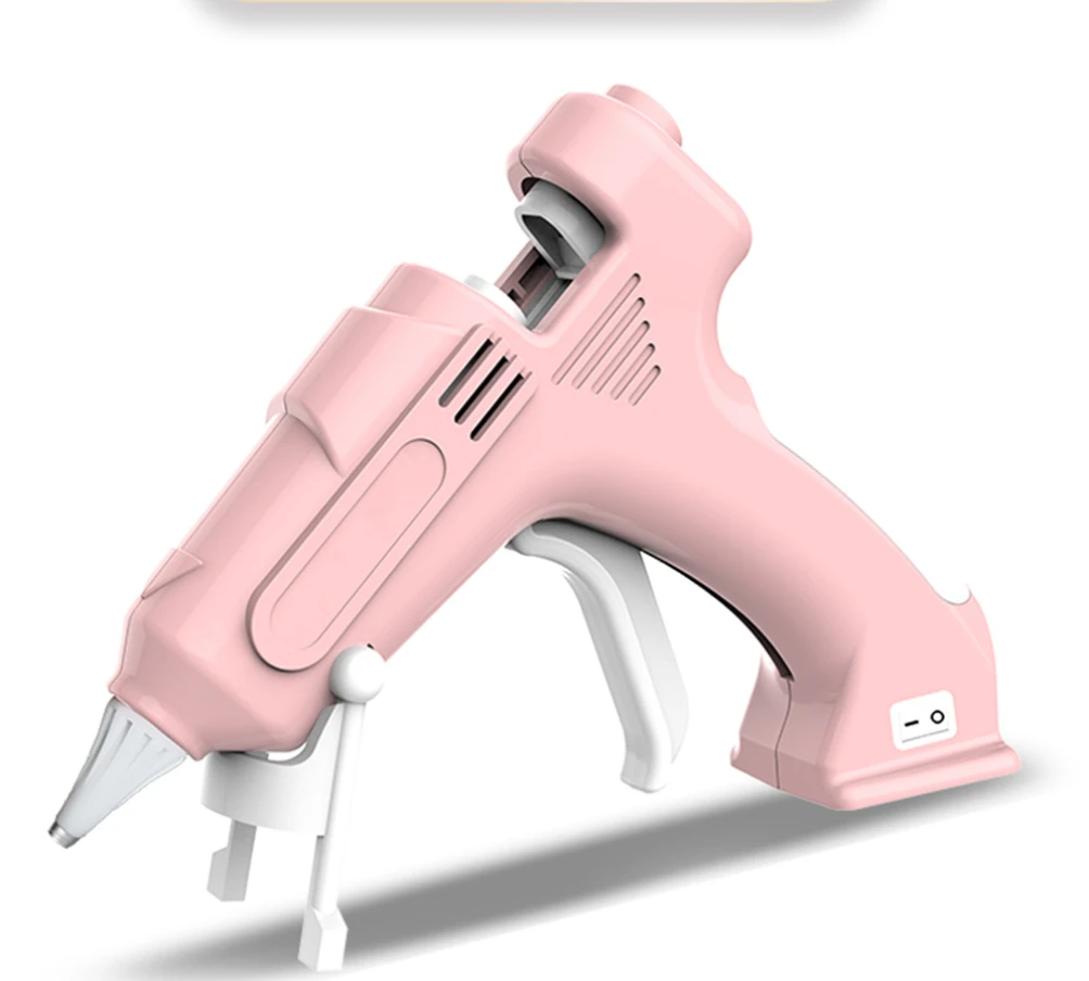 Cordless Hot Glue Gun Cordless Hot Melt Glue Gun Child Hand Crafts Home DIY Repair Use 7mm Glue Stick Wireless Gun hot melt glue gun hot glue gun cordless glue gun