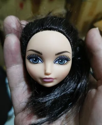 Rare Coleção Maquiagem monstros do ensino médio Ever After High Boneca  Cabeça Girl Dressing DIY Toy Parts Crianças Christmas Gift Favor -  AliExpress