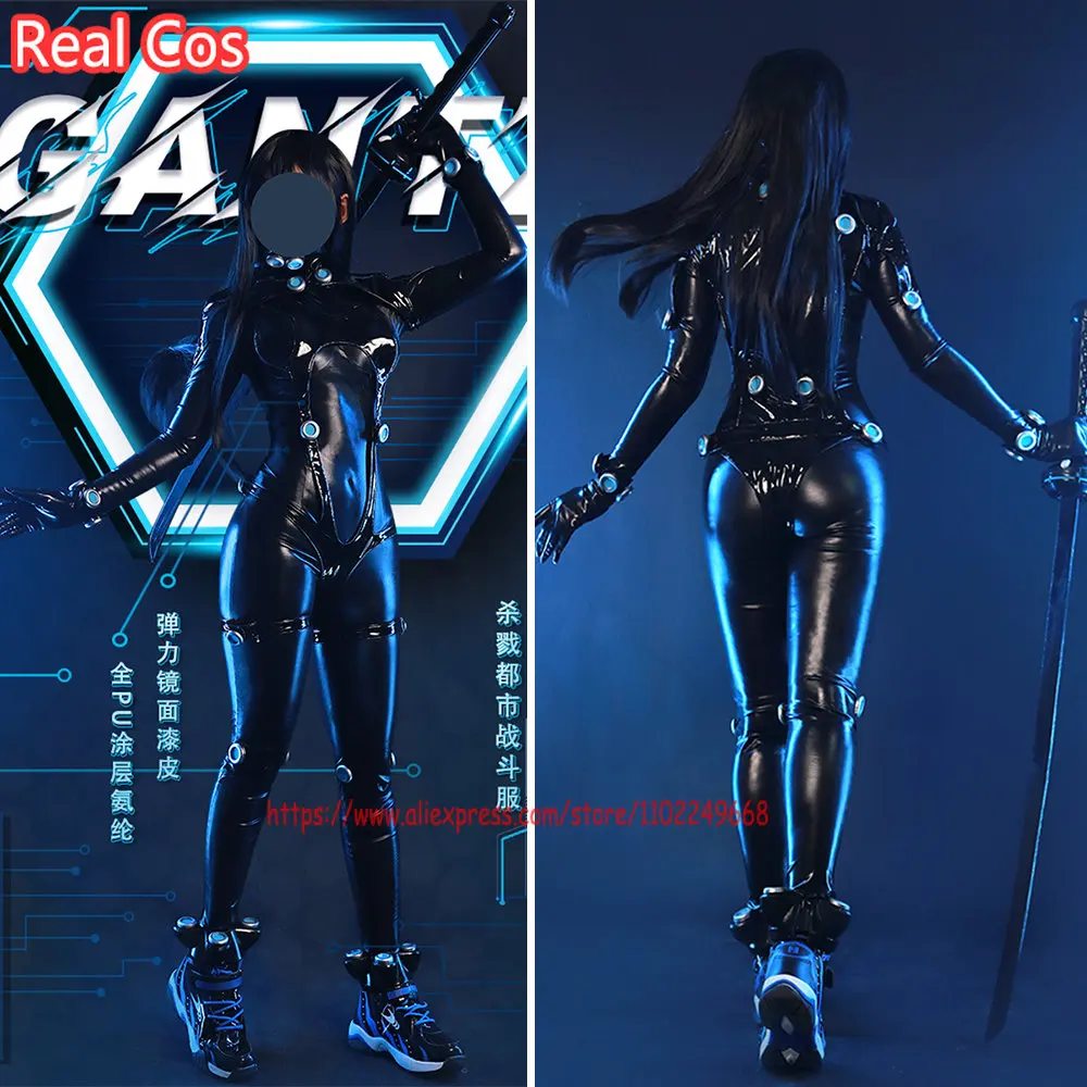 RealCos Anime GANTZ Cosplay Shitahira Reika Battle Cosplay Costume
