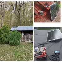 6000W3000W panneau solaire 18V haute efficacité rigide étanche batterie externe verre charge cellules solaires extérieures pour le Camping à la maison 6