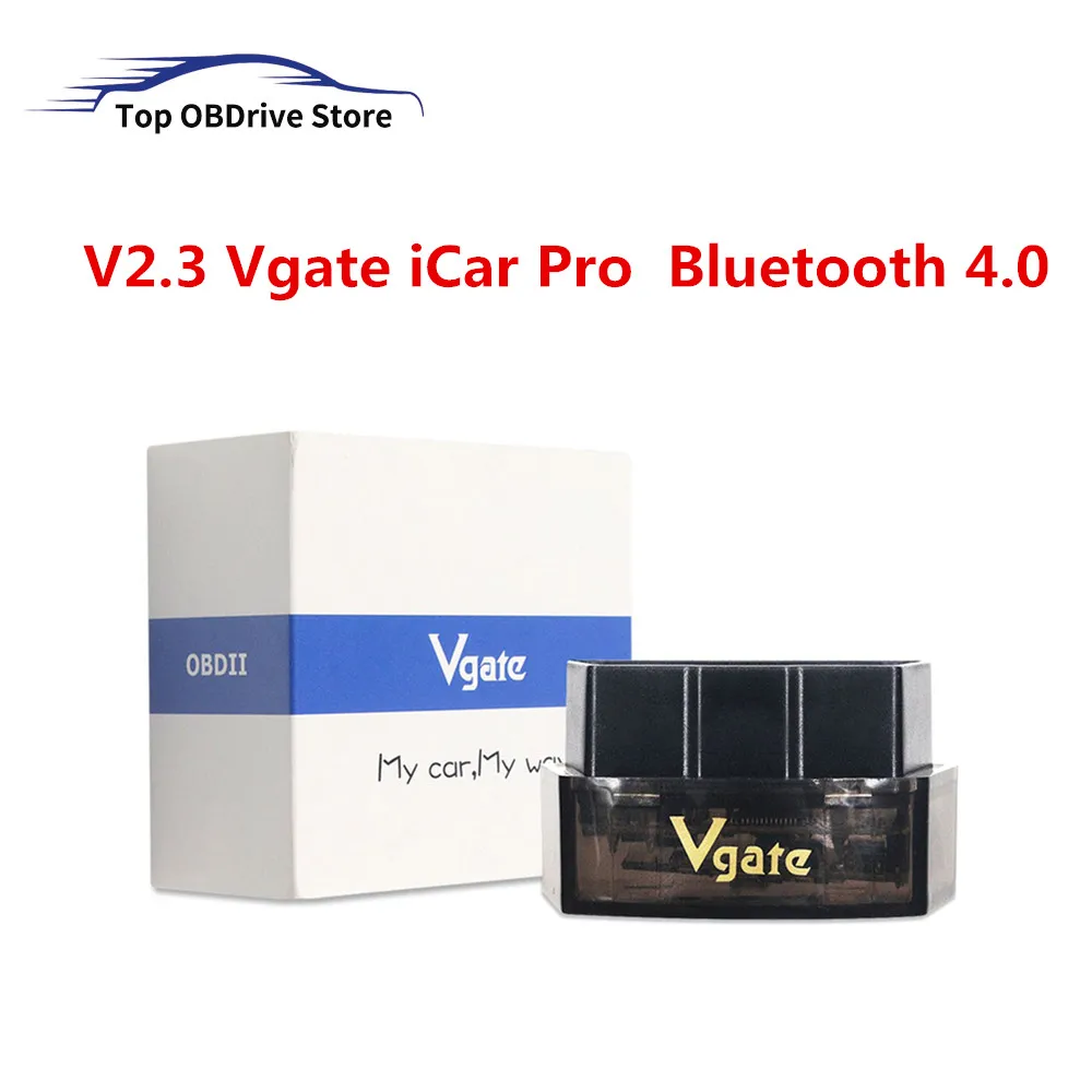 Originale Vgate Icar Pro Elm327 V2.2 Bluetooth 4.0 Elm327 Wifi Per Ios/Android Obd2 Strumento Diagnostico Per Auto Potente E Mini Elm327
