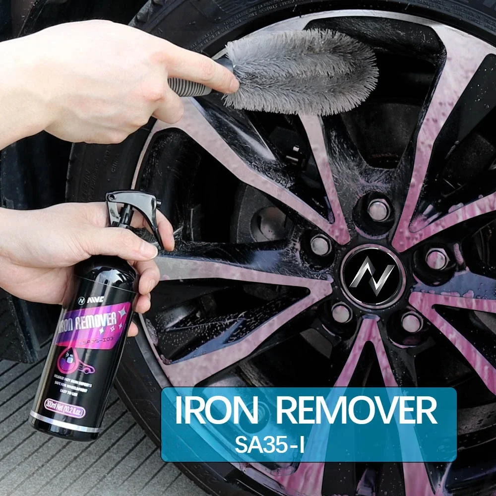 Paint Rust Remover Rust Remover Spray Metal Rust Remover Rust Remover Converter Iron Remover Spray Car Wheels Rim Cleaner Multi Purpose Rust Remover Brake Paint Protect Metal Dust Iron Powder Car Care