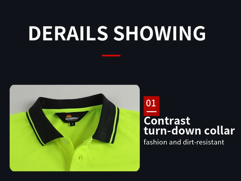Work Shirt Men Safety Polo Shirt Summer Construction Workwear With Reflective Stripes 23 S4bf79dbfc52749508b308ee773398b34g