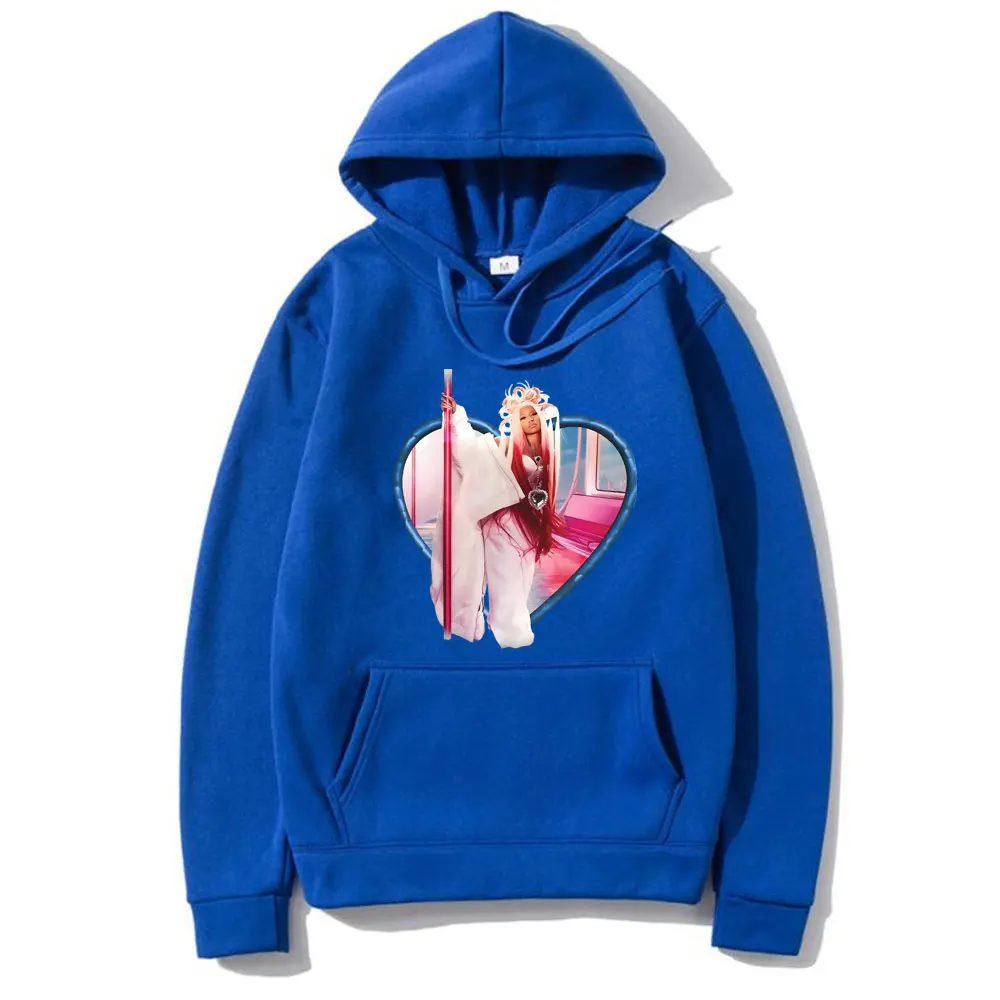 Hot Sale Rap Queen Nicki Minaj Hoodie Men Women's Fashion Oversized Pullover Hoodies Male Vintage Hip Hop Vintage Sweatshirt