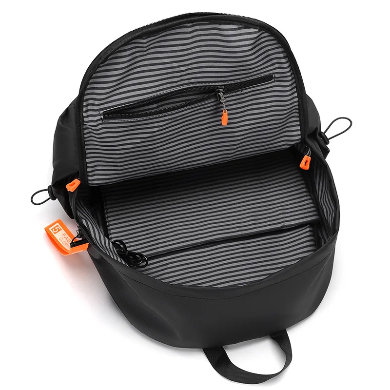 Men's Large Capacity Casual Sports Backpack Oxford Fabric College Student Travel Backpack Multifunctional Computer Bag