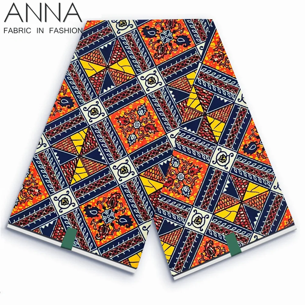 バティック綿100% プリント生地,アフリカンワックス,ナイジェリア