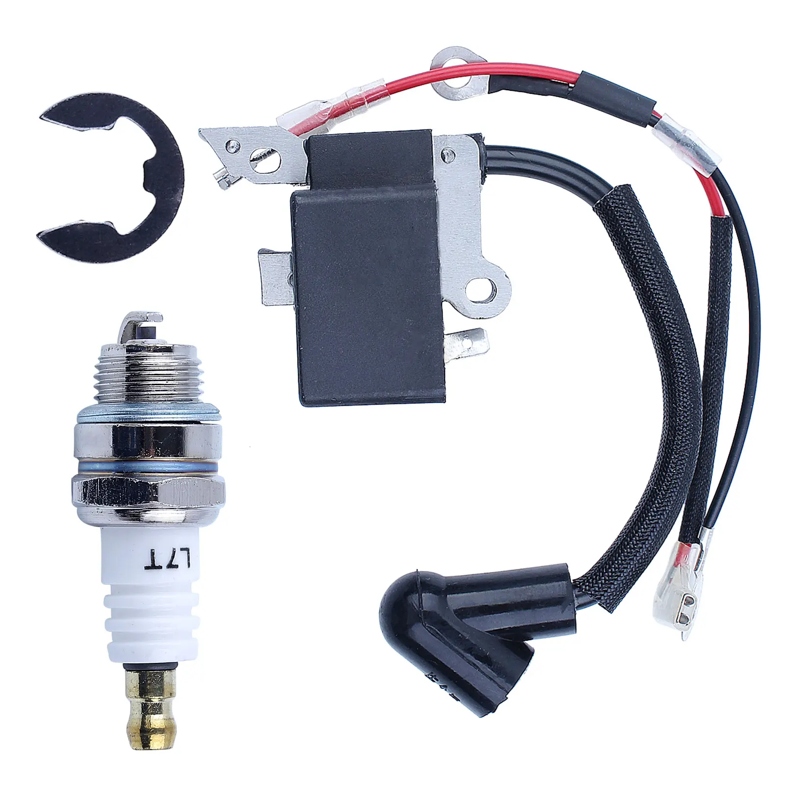 Cable Y Cubierta De Repuesto Para Bujía De Motosierra Husqvarna - 14 Pulgadas De Largo, Goma Resistente