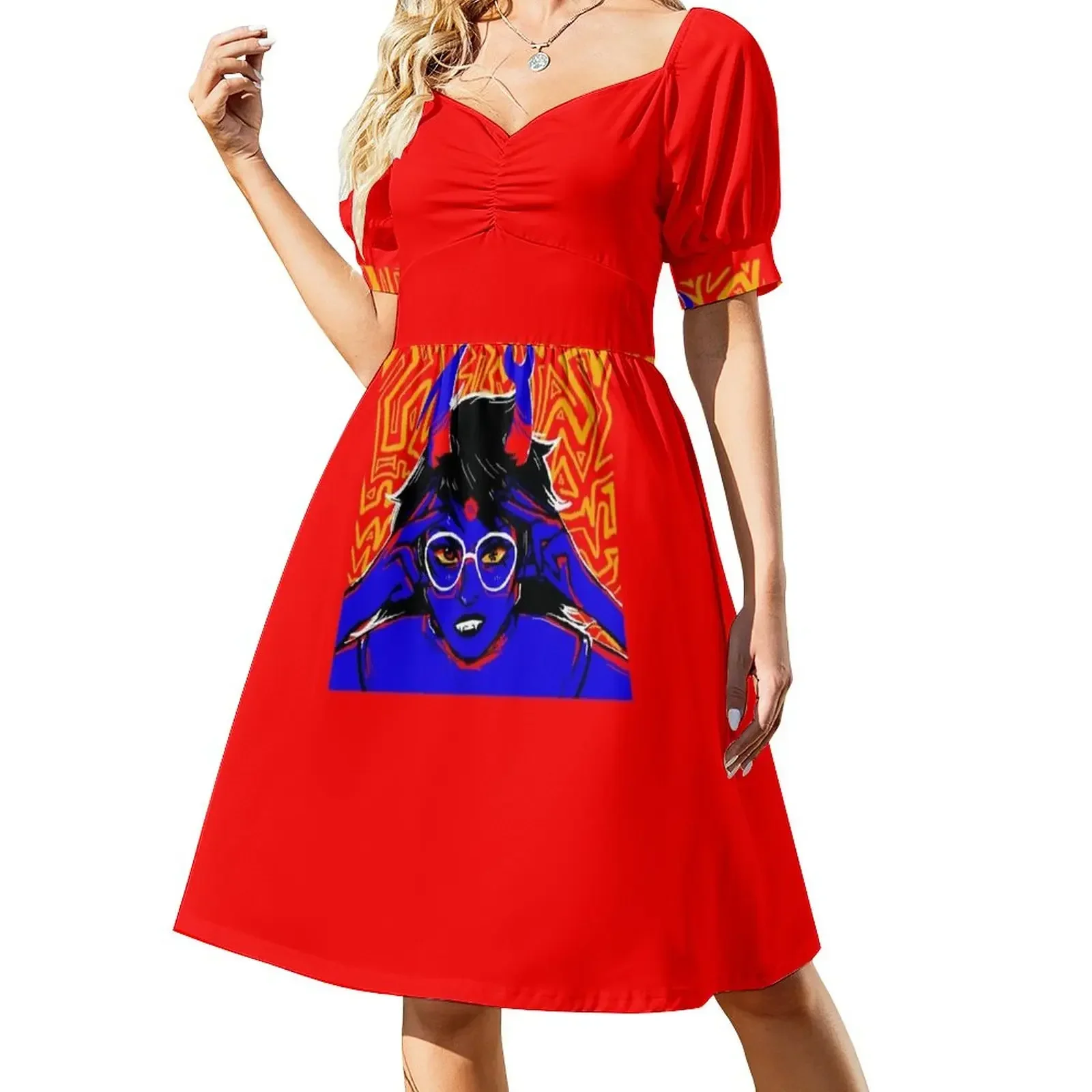 thumbnail image 1 of vriska... Vestido de manga corta Vestido para embarazadas vestidos para mujer vestidos de dama para ocasiones especiales Ropa de mujer, 1 of 7